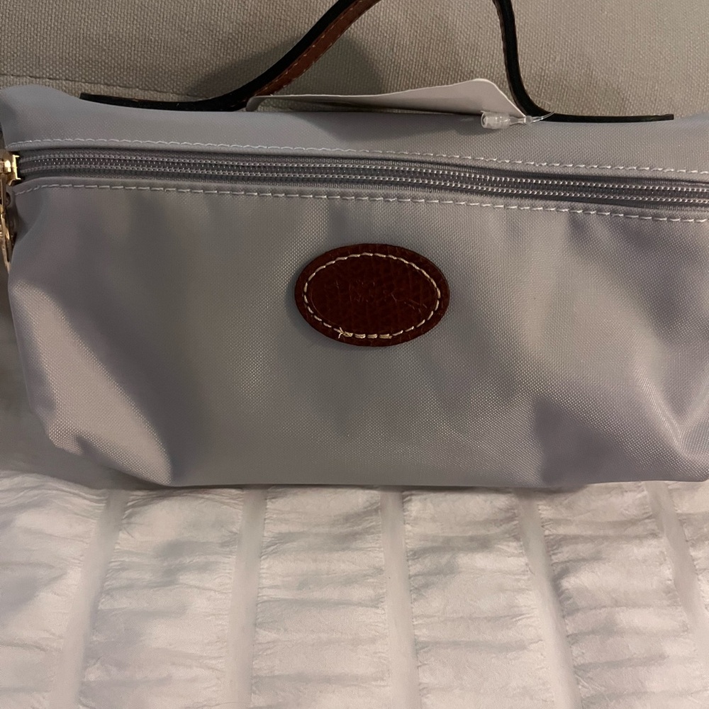 Gray le pliage Cosmetic Bag - new with tags